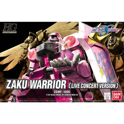 HG 1/144 Zaku Warrior (Live Concert Version) - Préco Janvier 2027