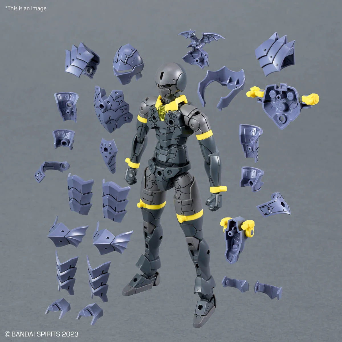 30MF LIBER LANCER - Silhouette et pièces d'armure