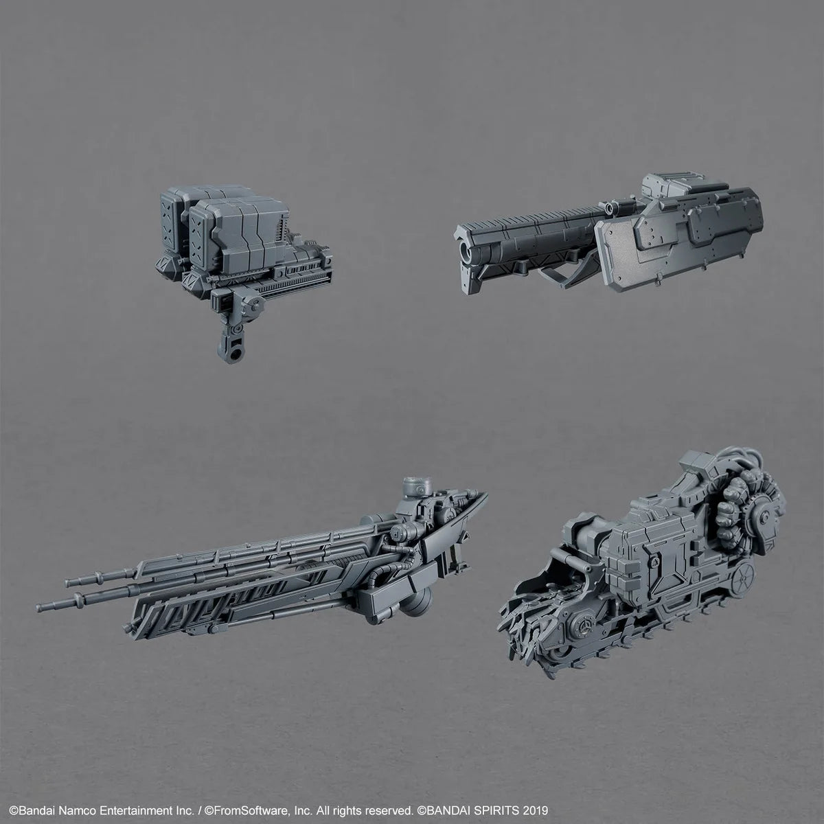 30MM ARMORED CORE VI: FIRES OF RUBICON RaD CC-3000 WRECKER MILK TOOTH - Armes
