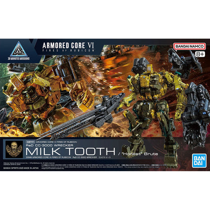 30MM ARMORED CORE VI: FIRES OF RUBICON RaD CC-3000 WRECKER MILK TOOTH - Boîte Bandai
