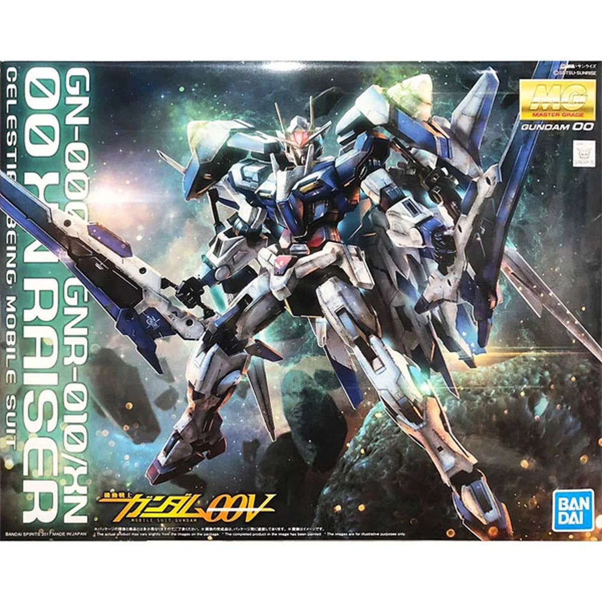 MG 1/100 OO XN Raiser - Boîte Bandai