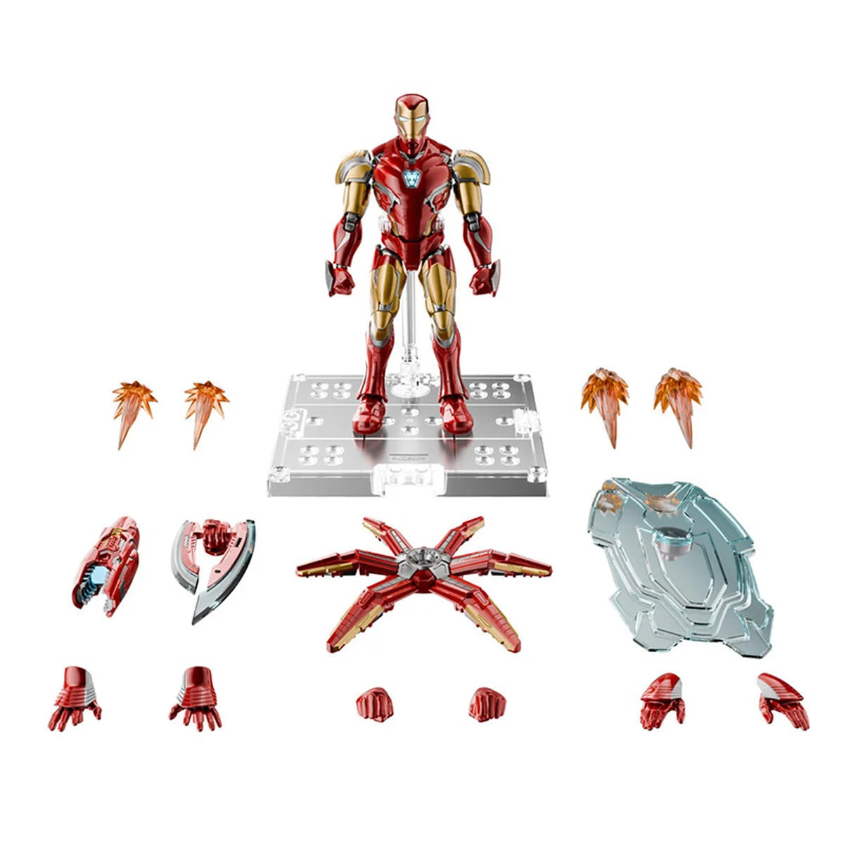 Blokees Marvel Champion Class 01 - Iron Man - accessoires