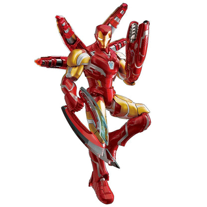 Blokees Marvel Champion Class 01 - Iron Man - maquette montée posing