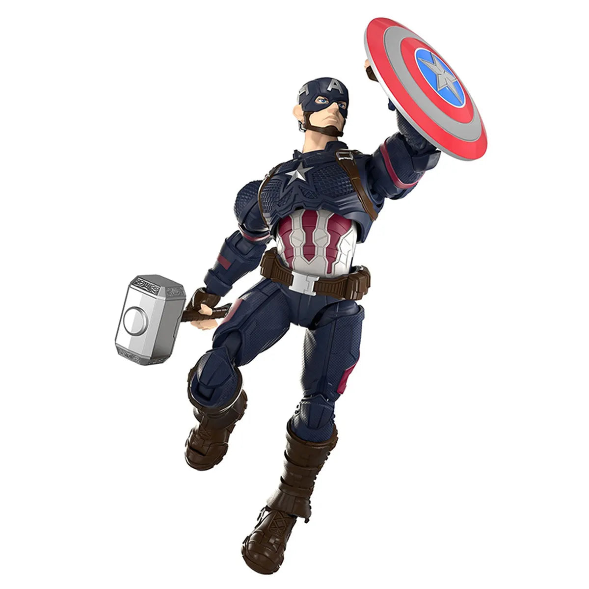 Blokees Marvel Champion Class 03 - Captain America - posing