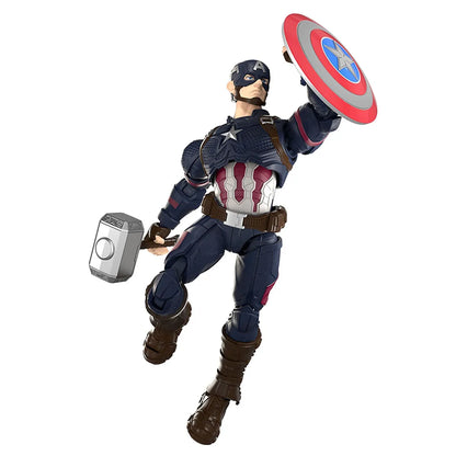 Blokees Marvel Champion Class 03 - Captain America - posing