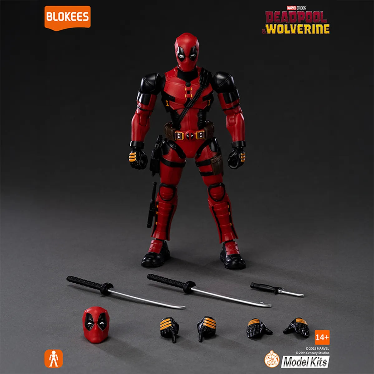 Blokees Marvel Champion Class 04 - Deadpool - maquette montée