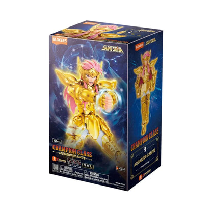 Blokees Saint Seiya Champion Class 08 - Aquarius Camus - Chevalier d'or du verseau - boîte