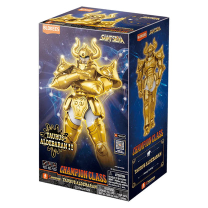 Blokees Saint Seiya Champion Class 06 - Taurus Aldebaran - Chevalier d'or du taureau - boîte