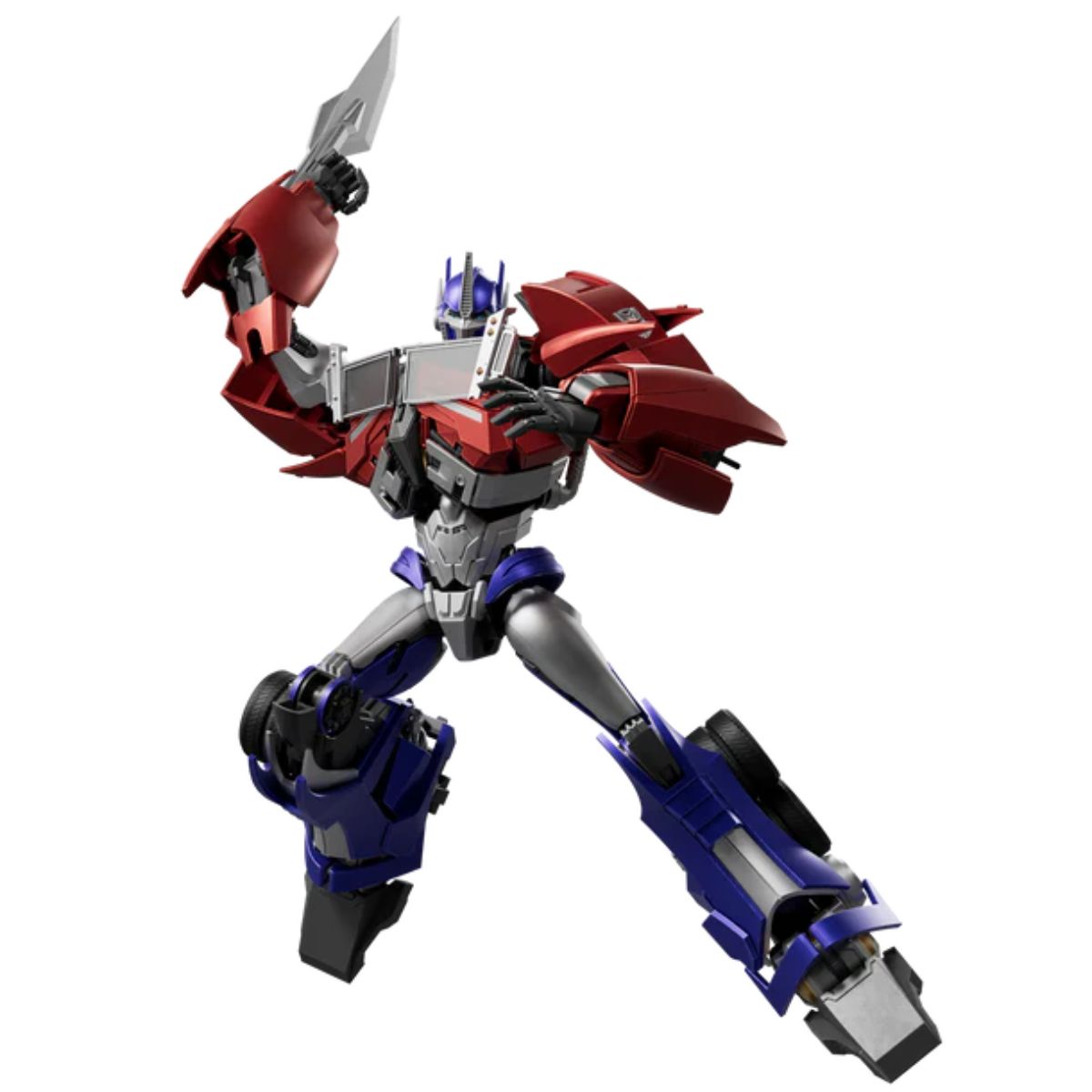 Transformers Blokees Action Edition 06 Optimus Prime (Transformers: Prime) - Posing avec lame intégrée dans le bras