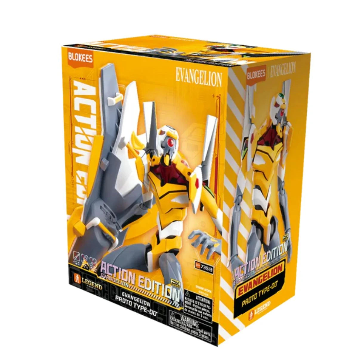 Blokees Evangelion Action Edition - Eva Unit 00 - boîte