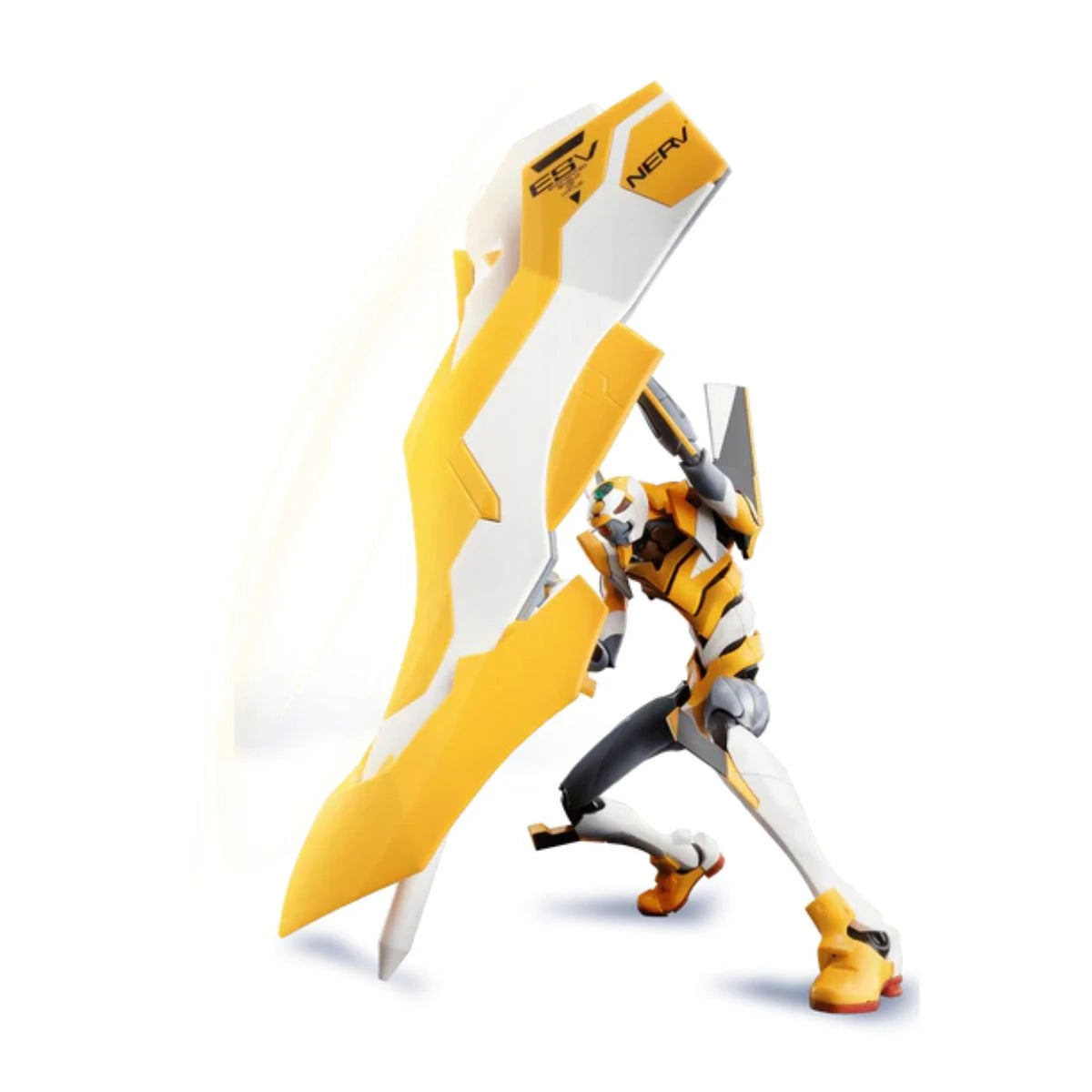 Blokees Evangelion Action Edition - Eva Unit 00 - posing avec bouclier