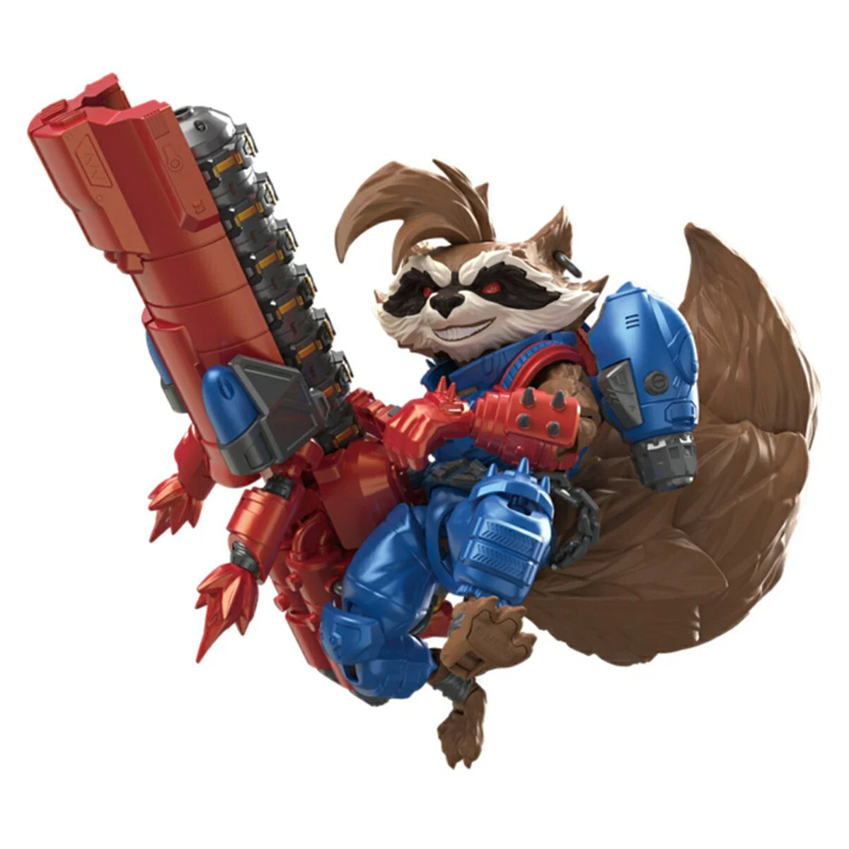 Blokees Rocket Raccoon - pose dynamique
