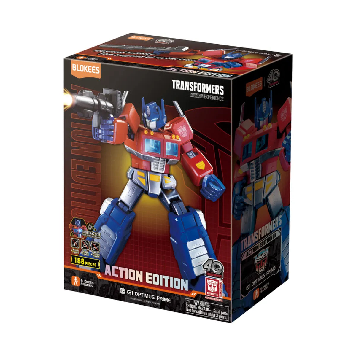 Blokees Transformers Action Edition 01 - Optimus Prime - boîte