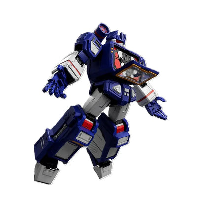 Blokees Transformers Action Edition 03 Soundwave - Maquette montée pose dynamique