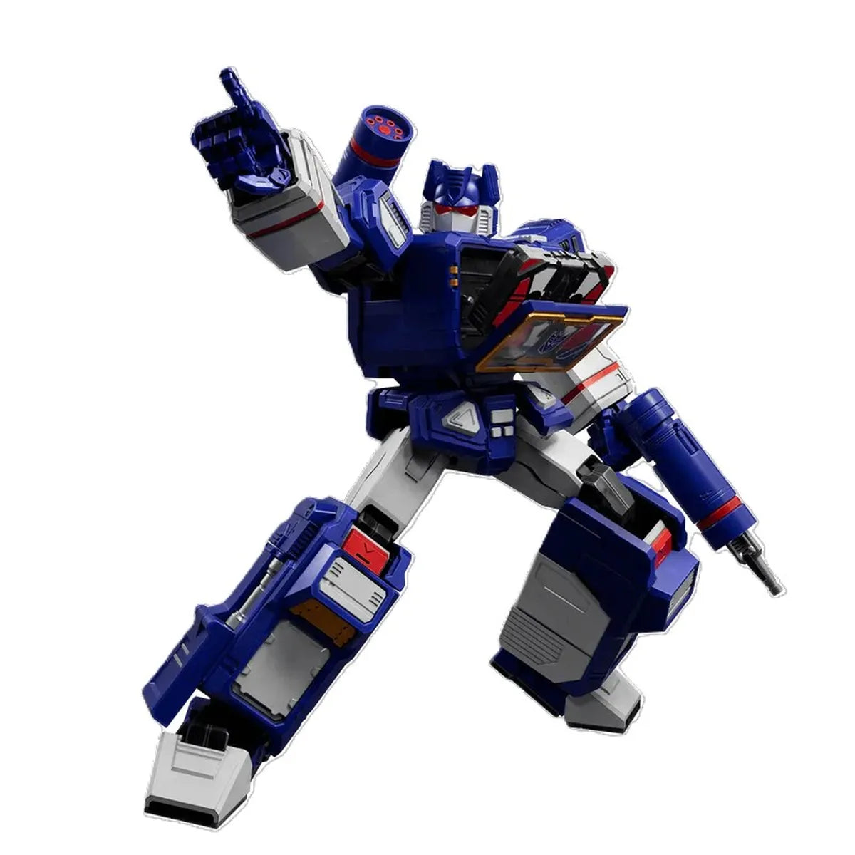 Blokees Transformers Action Edition 03 Soundwave - Pose avec cassette