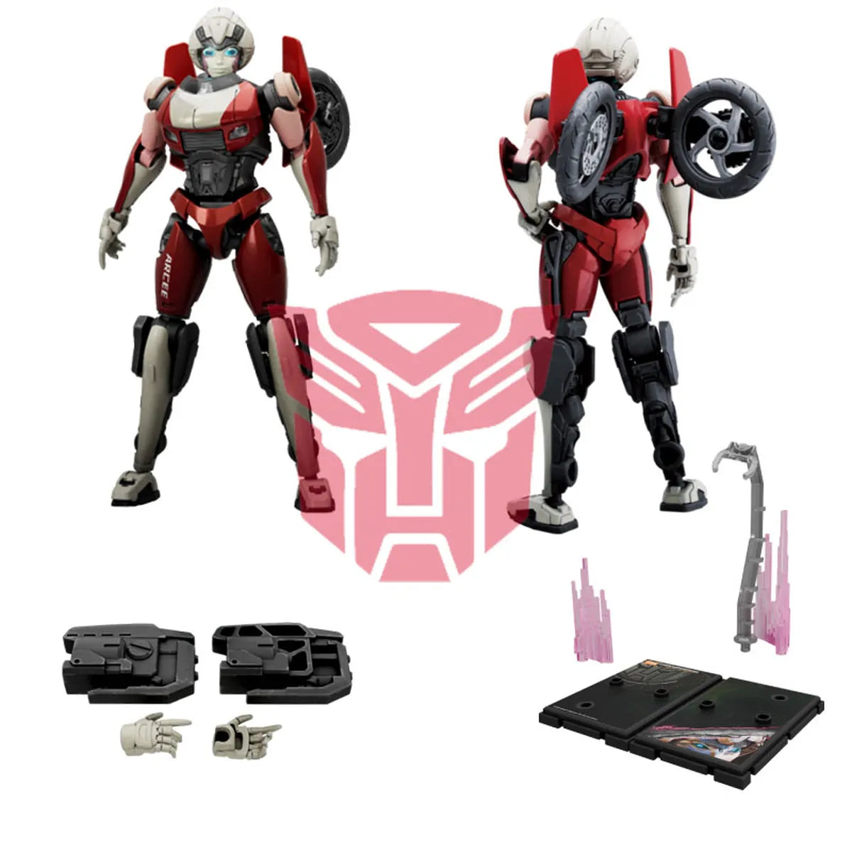 Blokees Transformers Classic Class 07 Arcee - vue d'ensemble