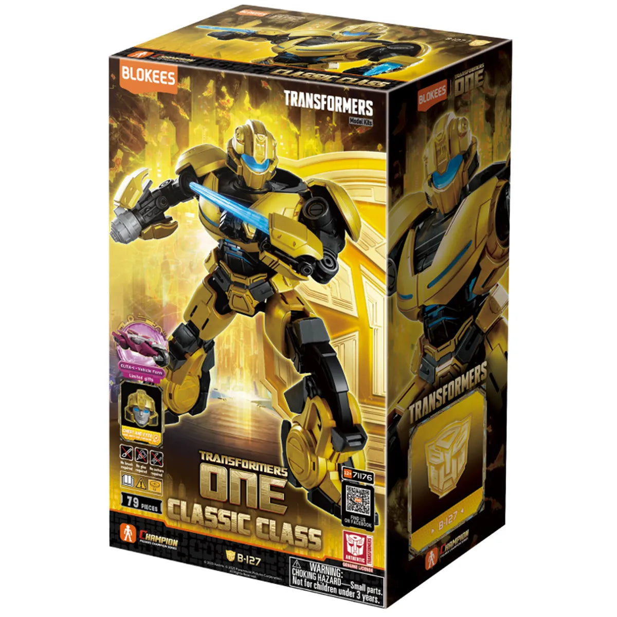 Blokees Transformers Classic Class 15 B-127 - boîte