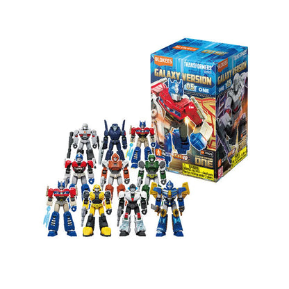 Blokees Transfomers Galaxy Version 05 - vue de toutes les maquettes