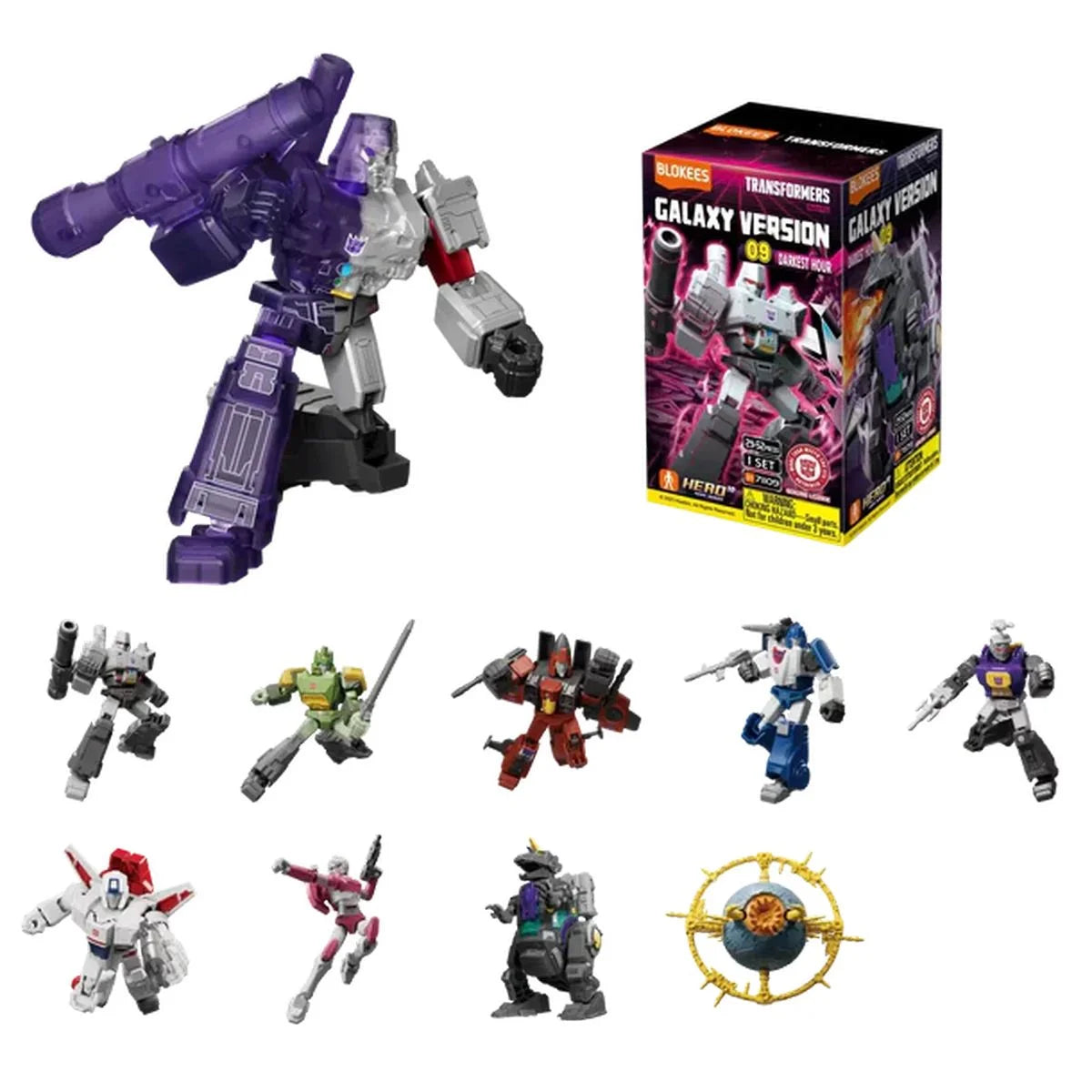 Blokees Transfomers Galaxy Version 09 Darkest Hour - tous les Transformers