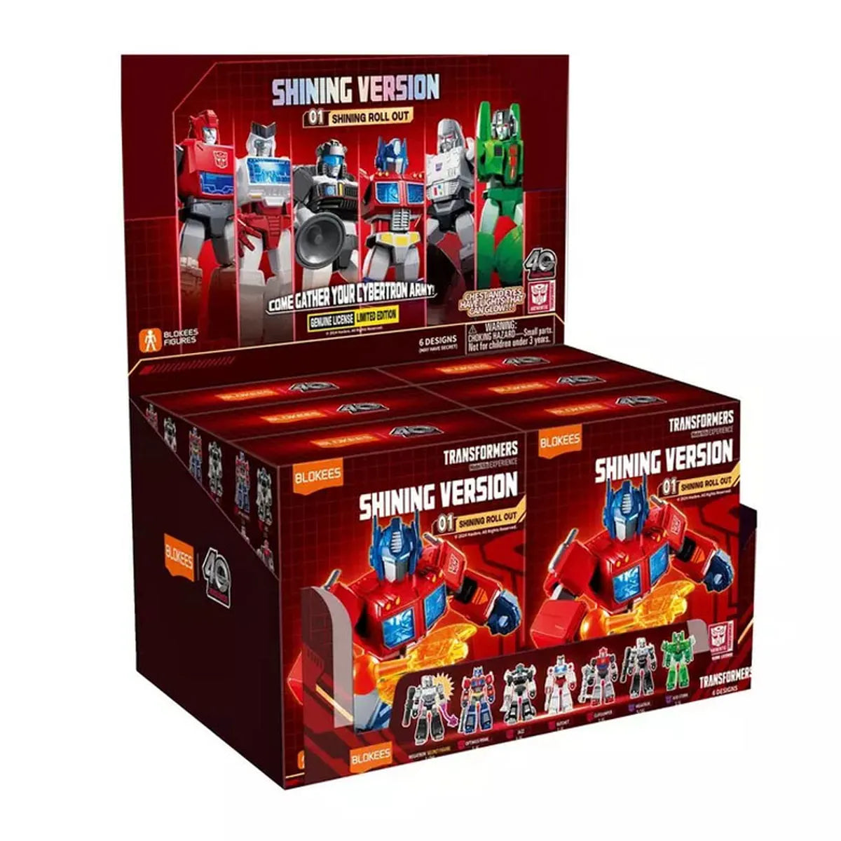 Blokees Transfomers Shining Version 01 - display