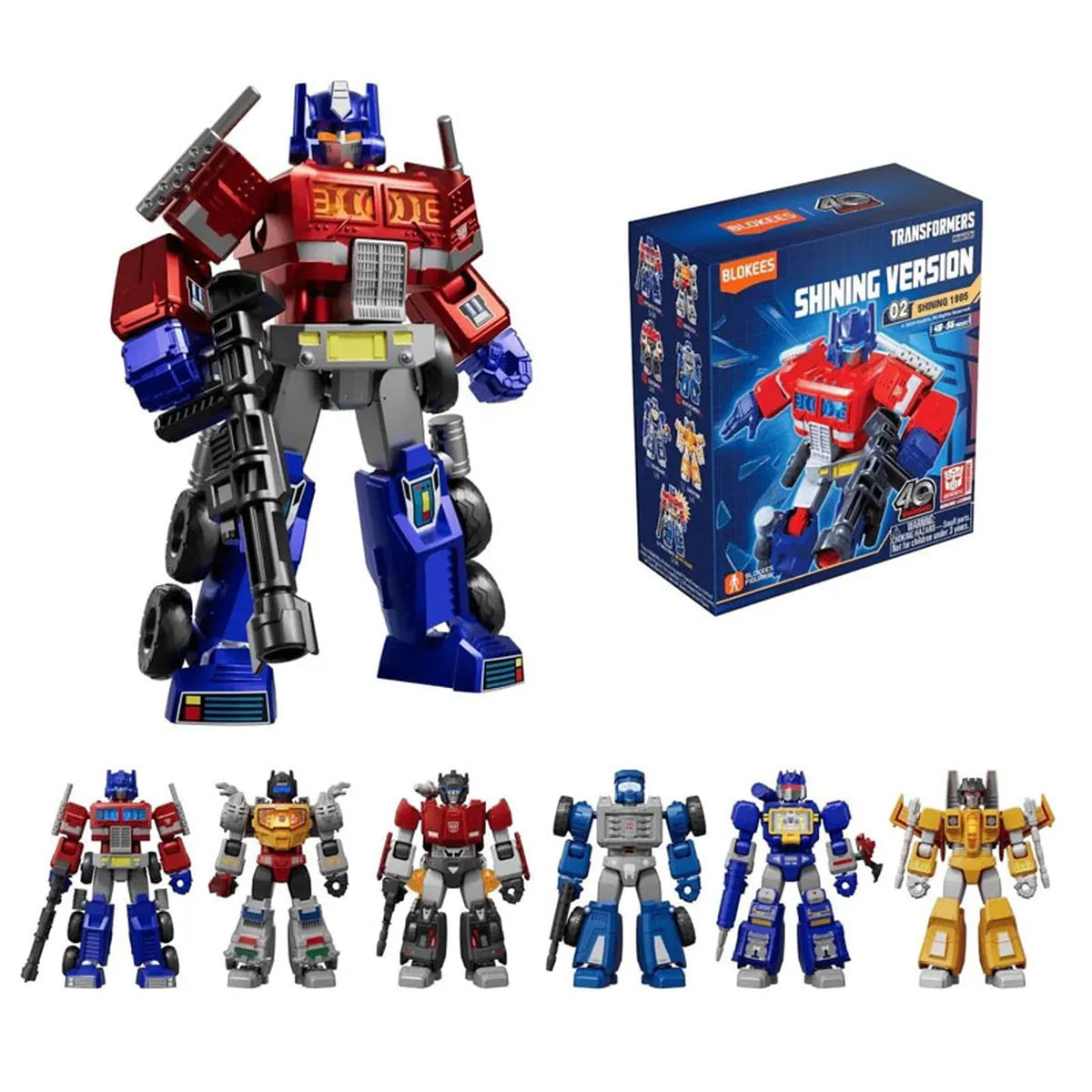 Blokees Transfomers Shining Version 02 - vue d'ensemble