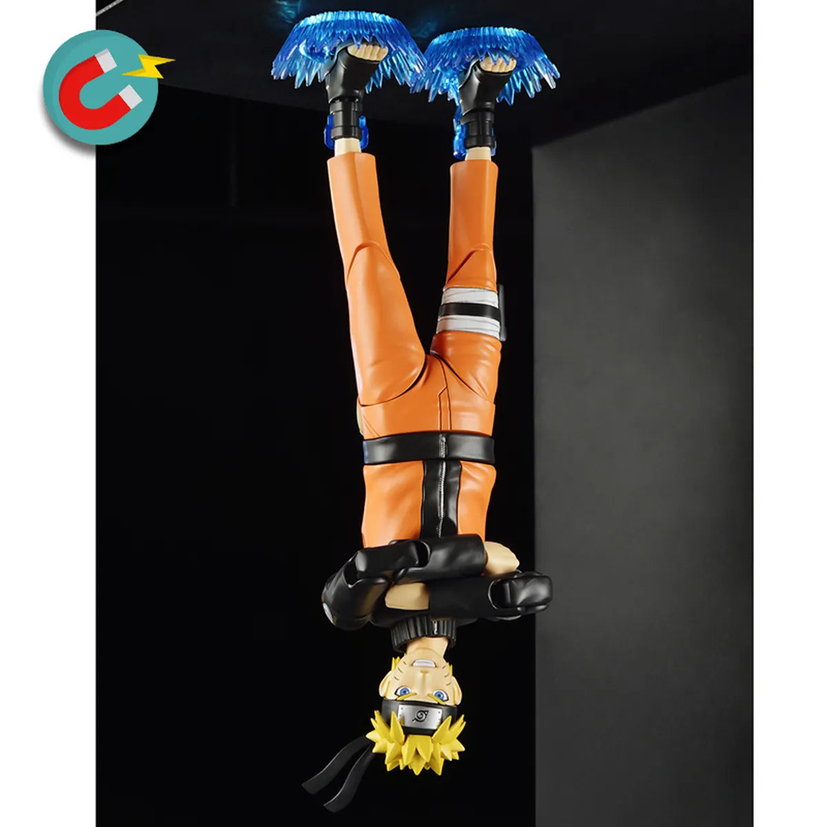 Figure-rise Standard - model kit Naruto uzumaki - maquette montée pieds aimantés