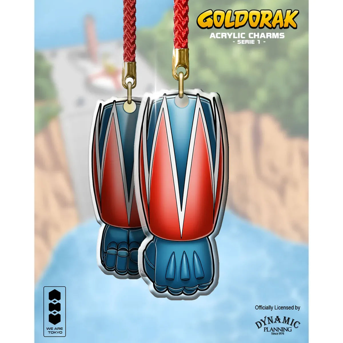 Acrylic Charm Serie 1 Goldorak Fulguro Poing