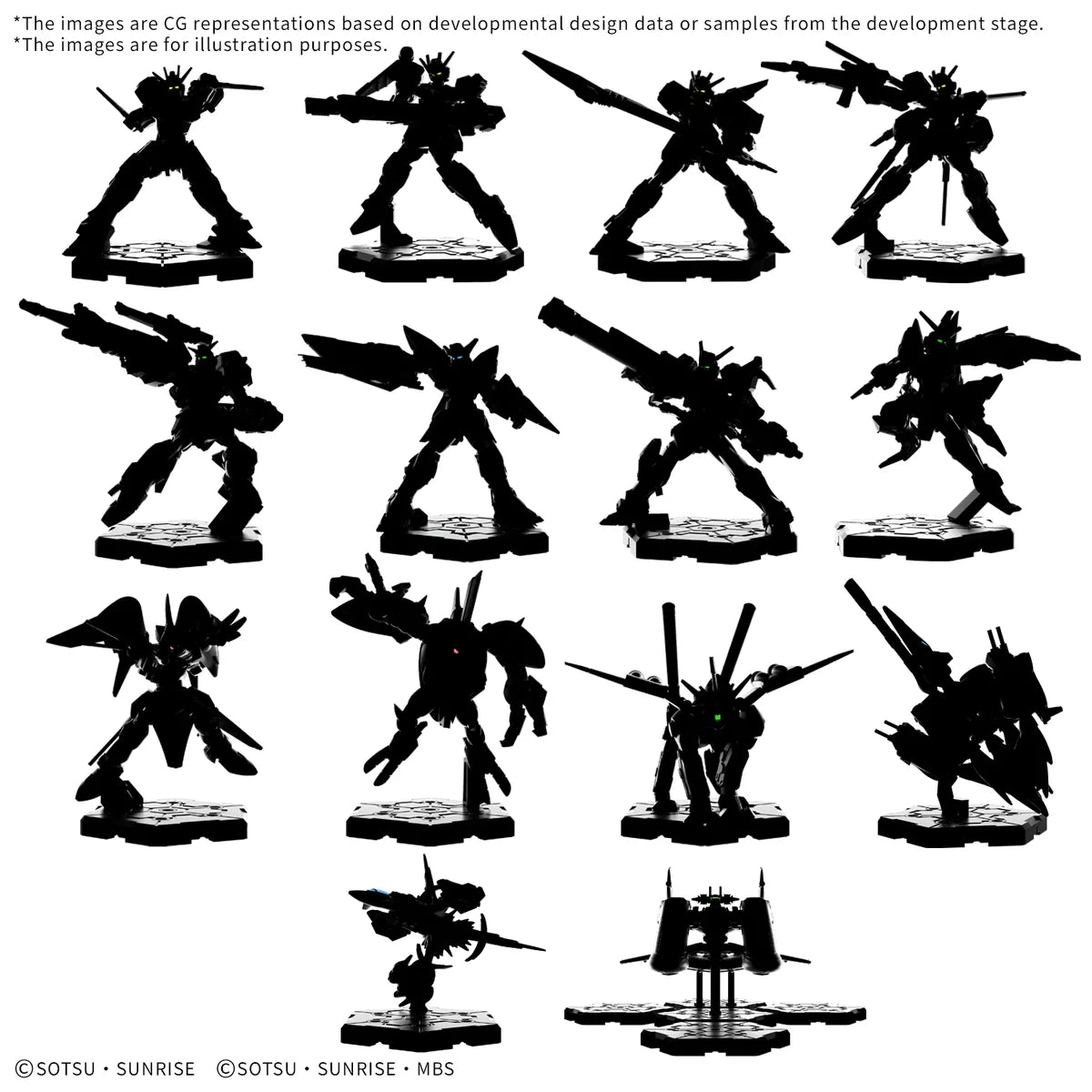GUNDAM ASSEMBLE DELUXE SET 02 [DX02] - Figurines