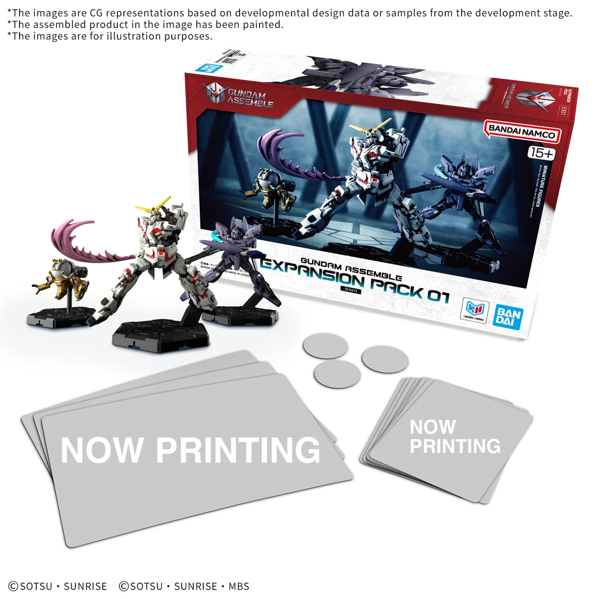 Gundam Assemble Expansion Pack 01 [EX01] - Boîte et contenu