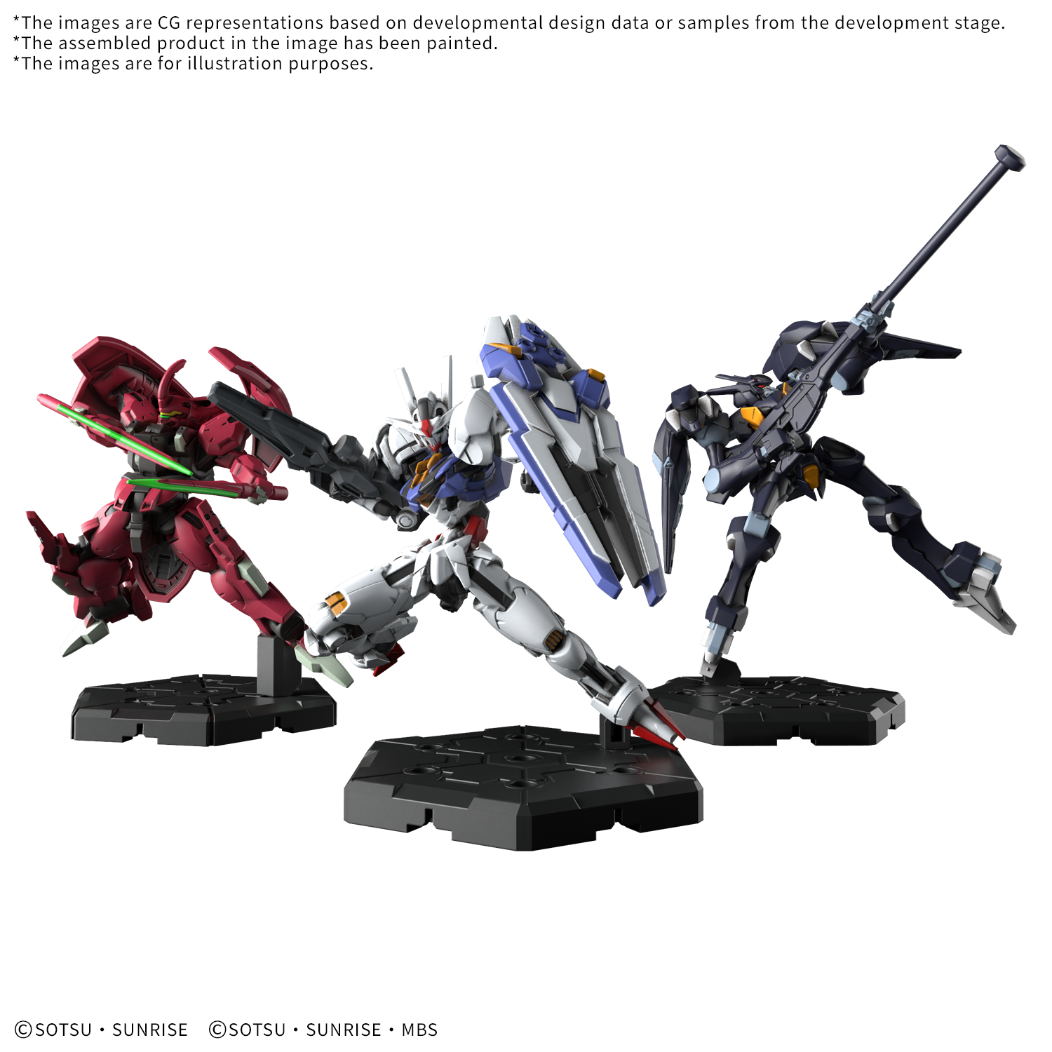 Gundam Assemble Expansion Pack 02 [EX02] - Figurines peintes
