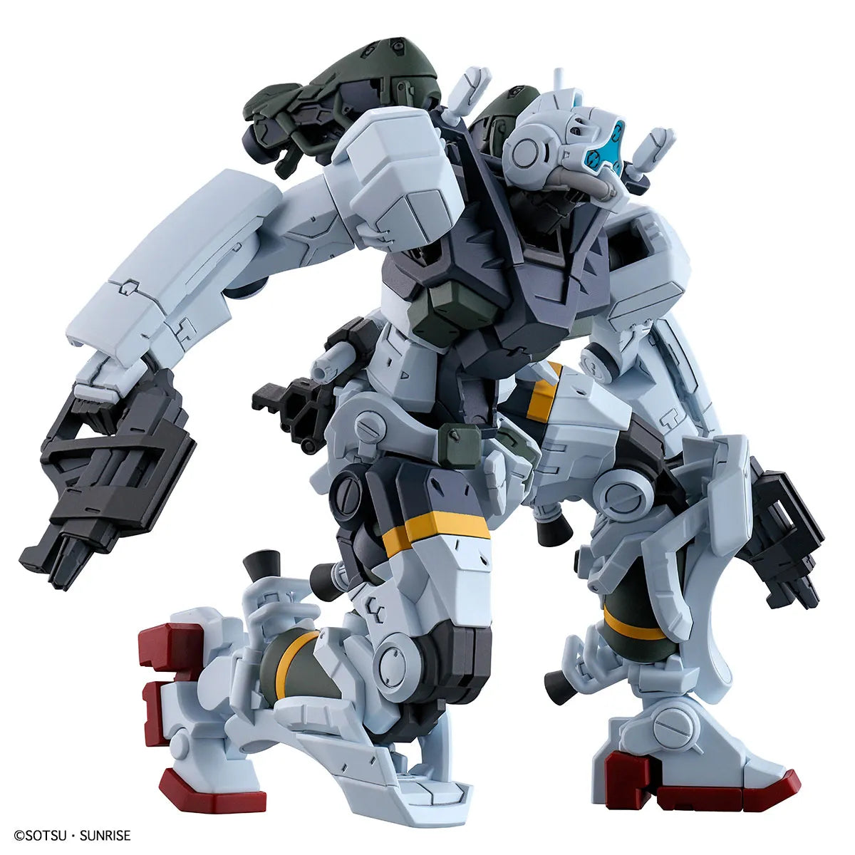 Gunpla Bocata's Gelgoog GQ HG 1/144 – maquette montée pose  à genoux