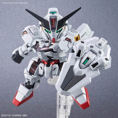 Gunpla SD Cross Silhouette Gundam Calibarn – maquette montée vue avant avec bouclier