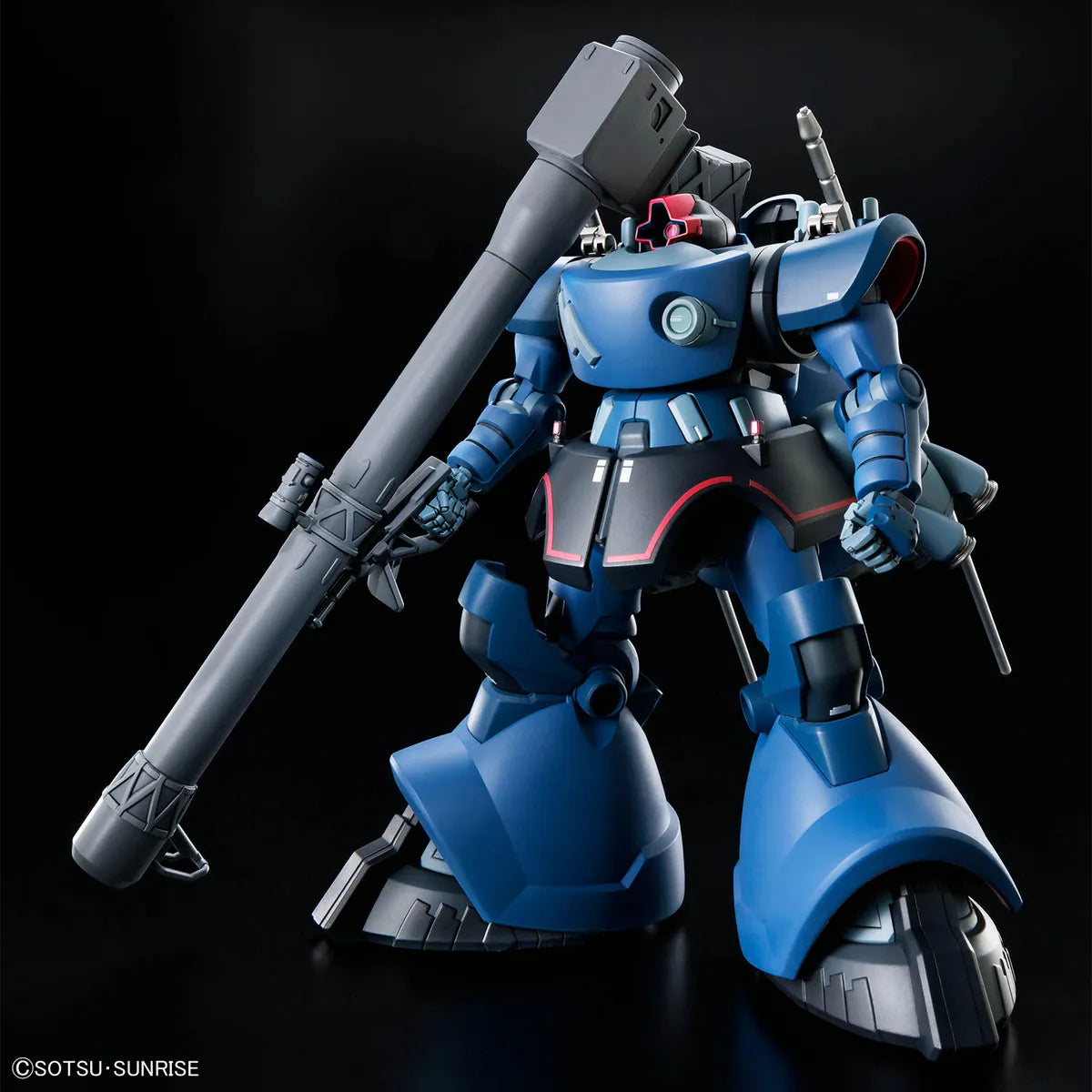 Gunpla Challia's Rick Dom GQ HG 1/144 – maquette montée vue de face