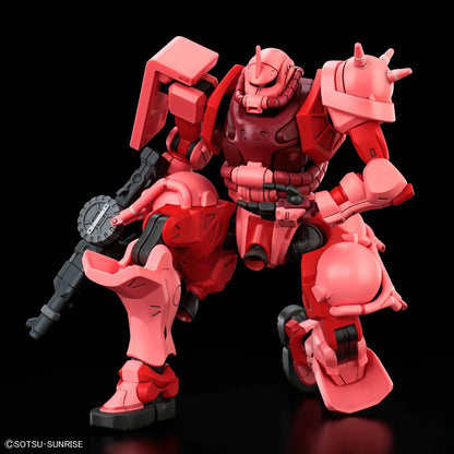 Gunpla Char's Zaku GQ HG 1/144 – maquette montée posing