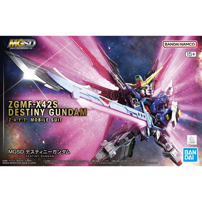 Gunpla Destiny Gundam MGSD – boîte