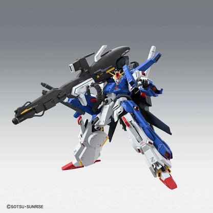 Gunpla Full Armor ZZ Gundam ver ka MG 1/100 – maquette montée posing avec armes