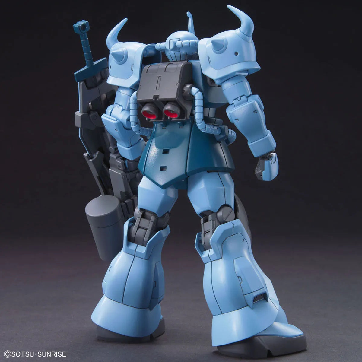 Gunpla Gouf Custom HG 1/144 – maquette montée vue arrière