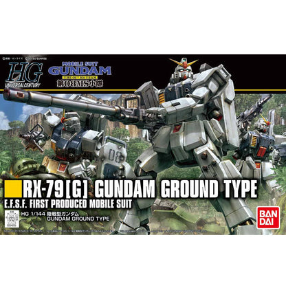 Gunpla HG 1/144 Gundam Ground Type – boîte