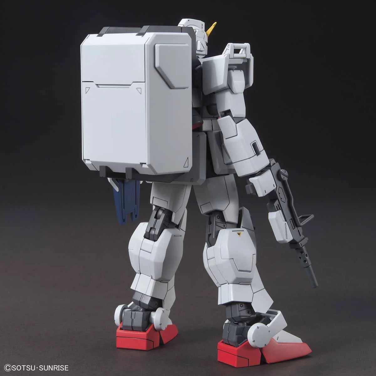 Gunpla HG 1/144 Gundam Ground Type – vue de dos backpack fermé