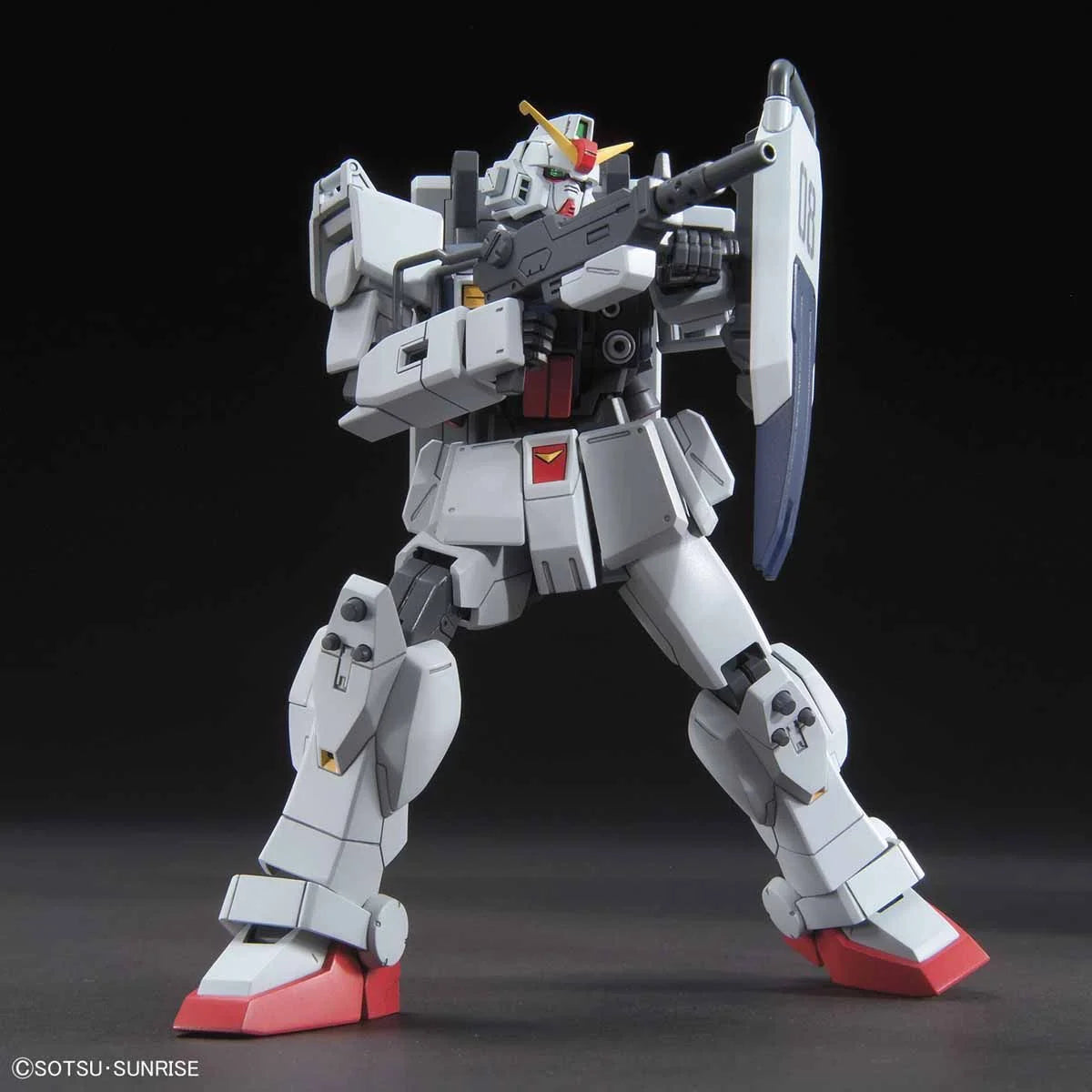 Gunpla HG 1/144 Gundam Ground Type – maquette montée posing