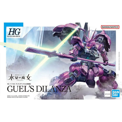 Gunpla Guel's Dilanza HG 1/144 – boîte Bandai