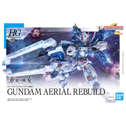Gunpla Gundam Aerial Rebuild HG 1/144 – maquette montée boîte Bandai