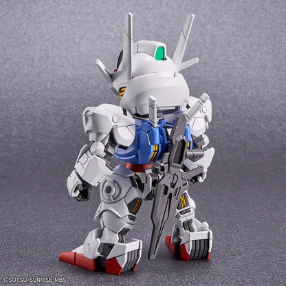 Gunpla Gundam Aerial SD – maquette montée vue arrière