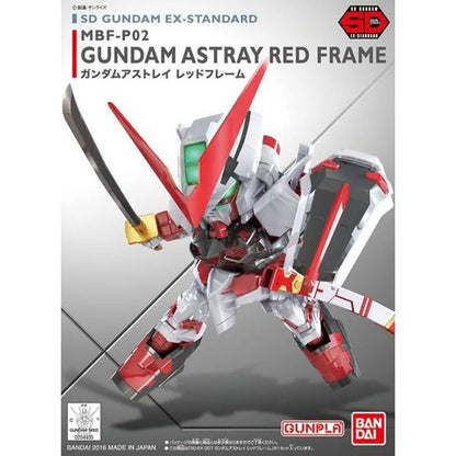 Gunpla Gundam Astray Red Frame SD – boîte Bandai