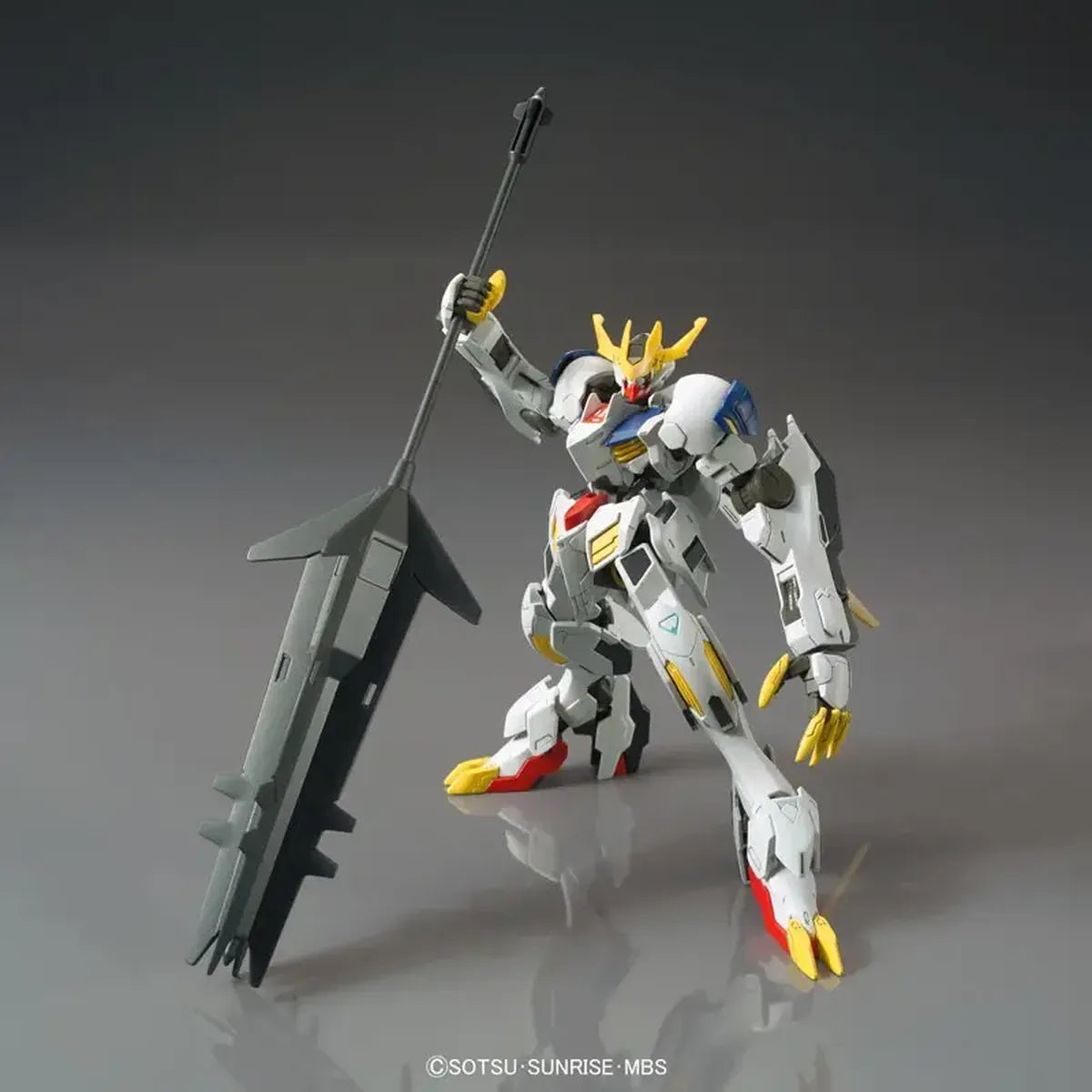 Gunpla Gundam Barbatos Lupus Rex HG 1/144 – maquette montée vue avant