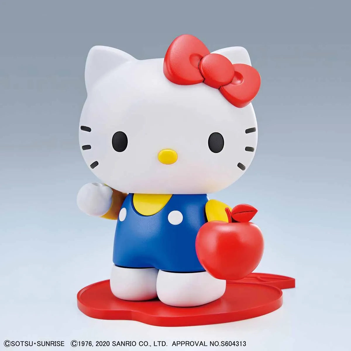Gunpla Hello Kitty / RX-78-2 Gundam SD – maquette montée hello Kitty seule