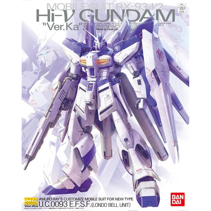 Gunpla Hi-V Gundam Ver Ka MG 1/100 – boîte Bandai