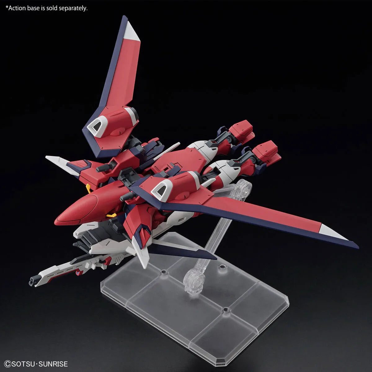 Gunpla Immortal Justice Gundam HG 1/144 – maquette montée mode avion