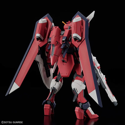 Gunpla Immortal Justice Gundam HG 1/144 – maquette montée vue arrière