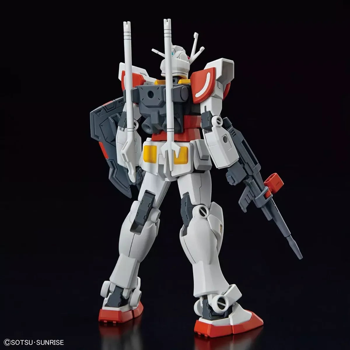 Gunpla LAH Gundam HG 1/144 – maquette montée vue arrière